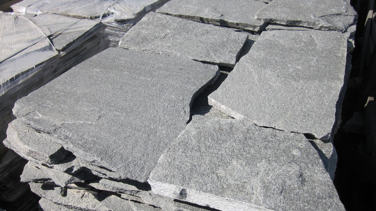 KAVALA, Polygonalplatten, gespalten, Normalformat stark x 2-4 cm